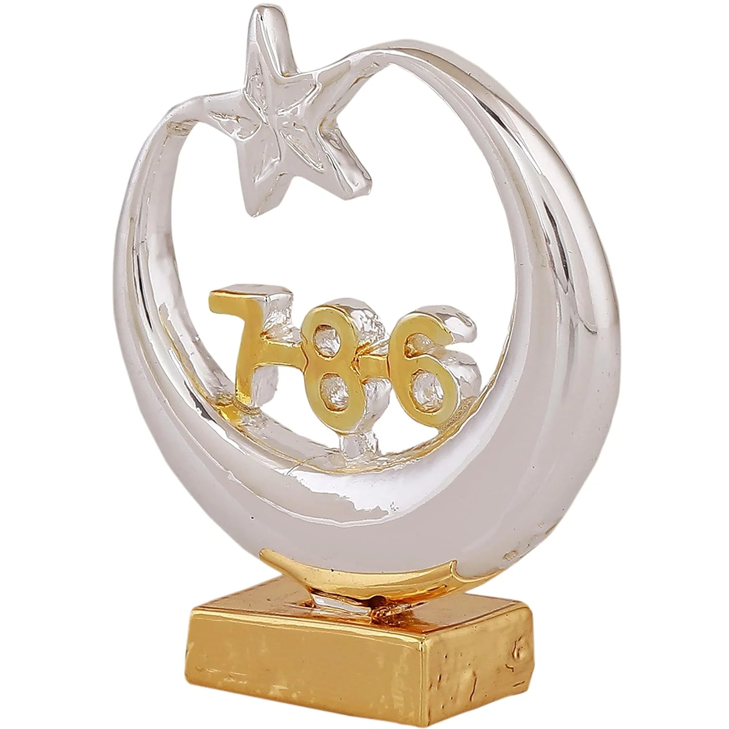 Estele Gold & Rhodium Plated 786-02T Deity - Image 5
