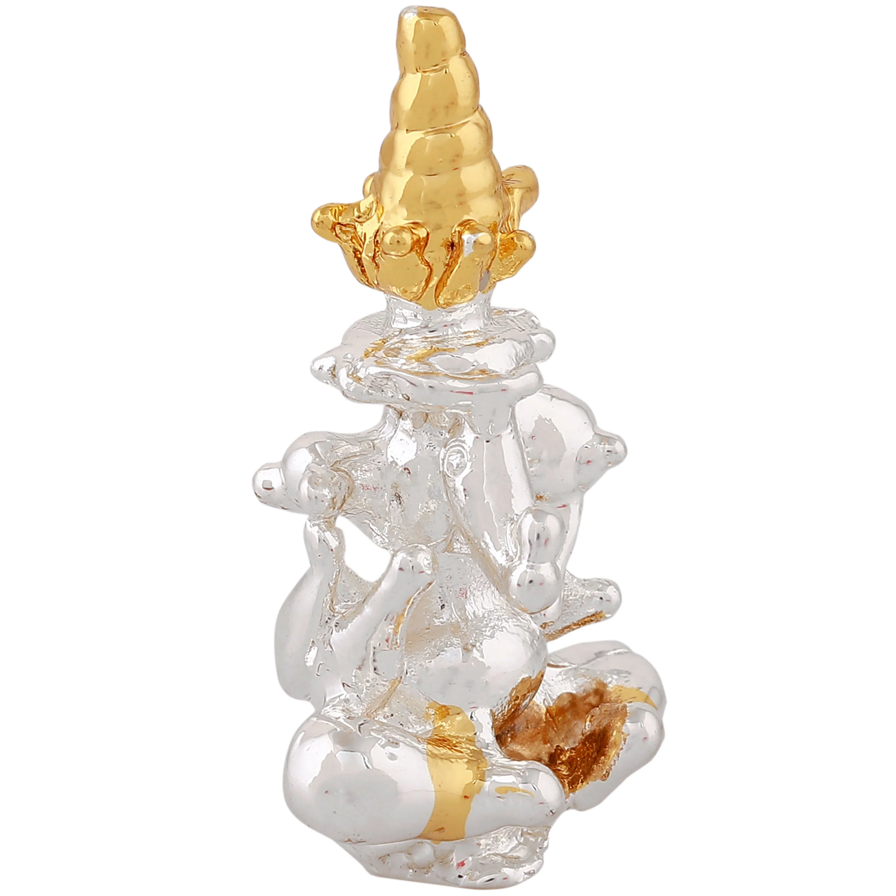 Estele Gold & Rhodium Plated Divine Ganesh Idol - Image 5