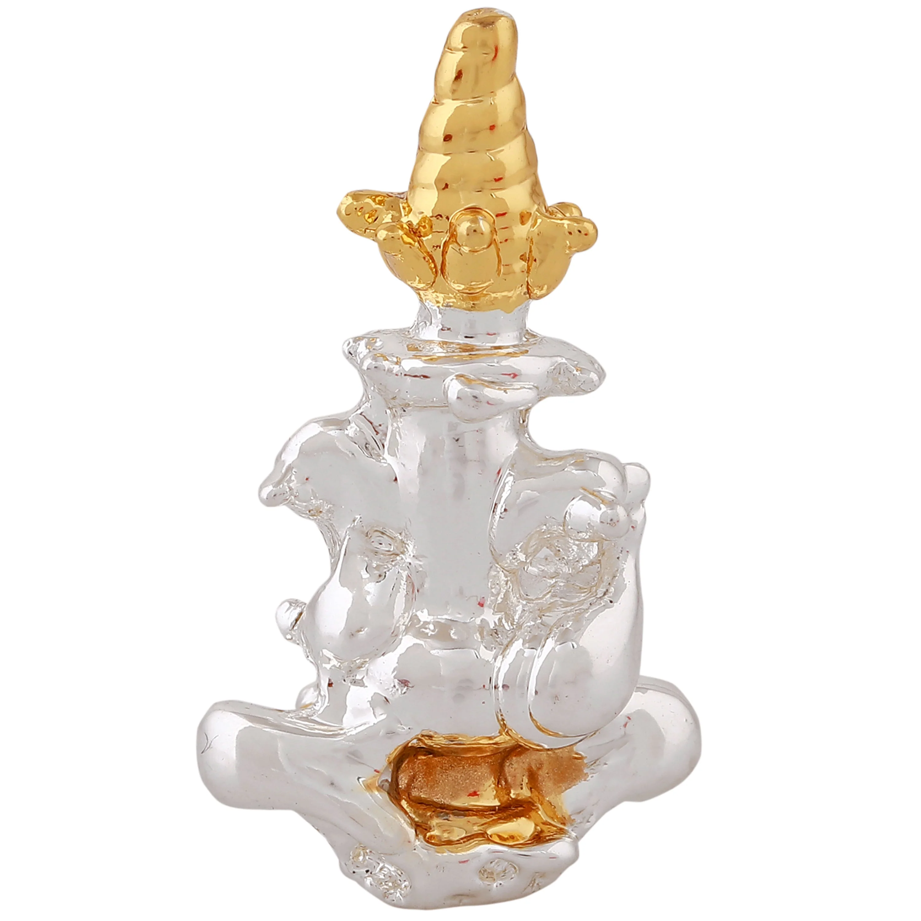 Estele Gold & Rhodium Plated Divine Ganesh Idol - Image 6