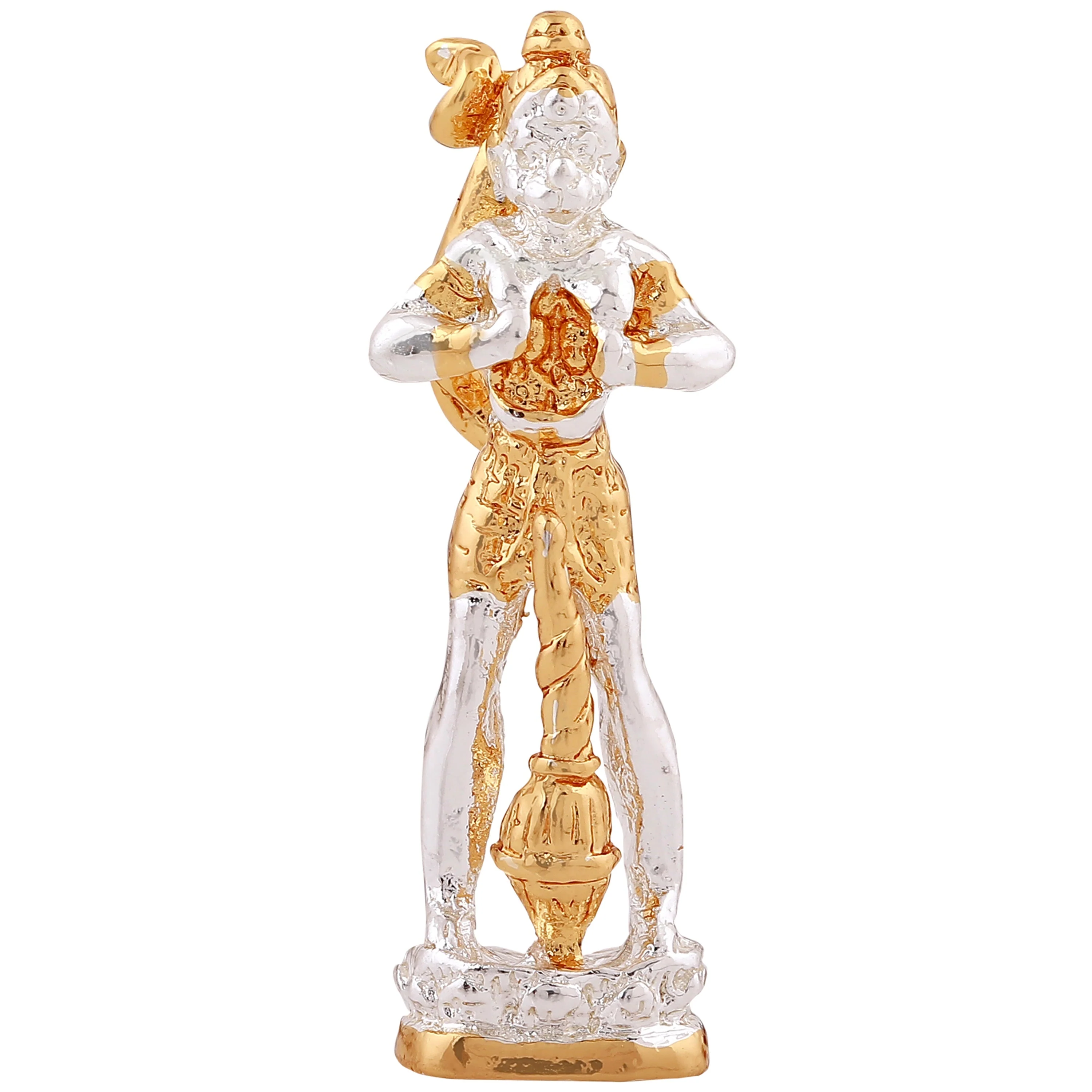 Estele Gold & Rhodium Plated Hanuman Idol - Image 3