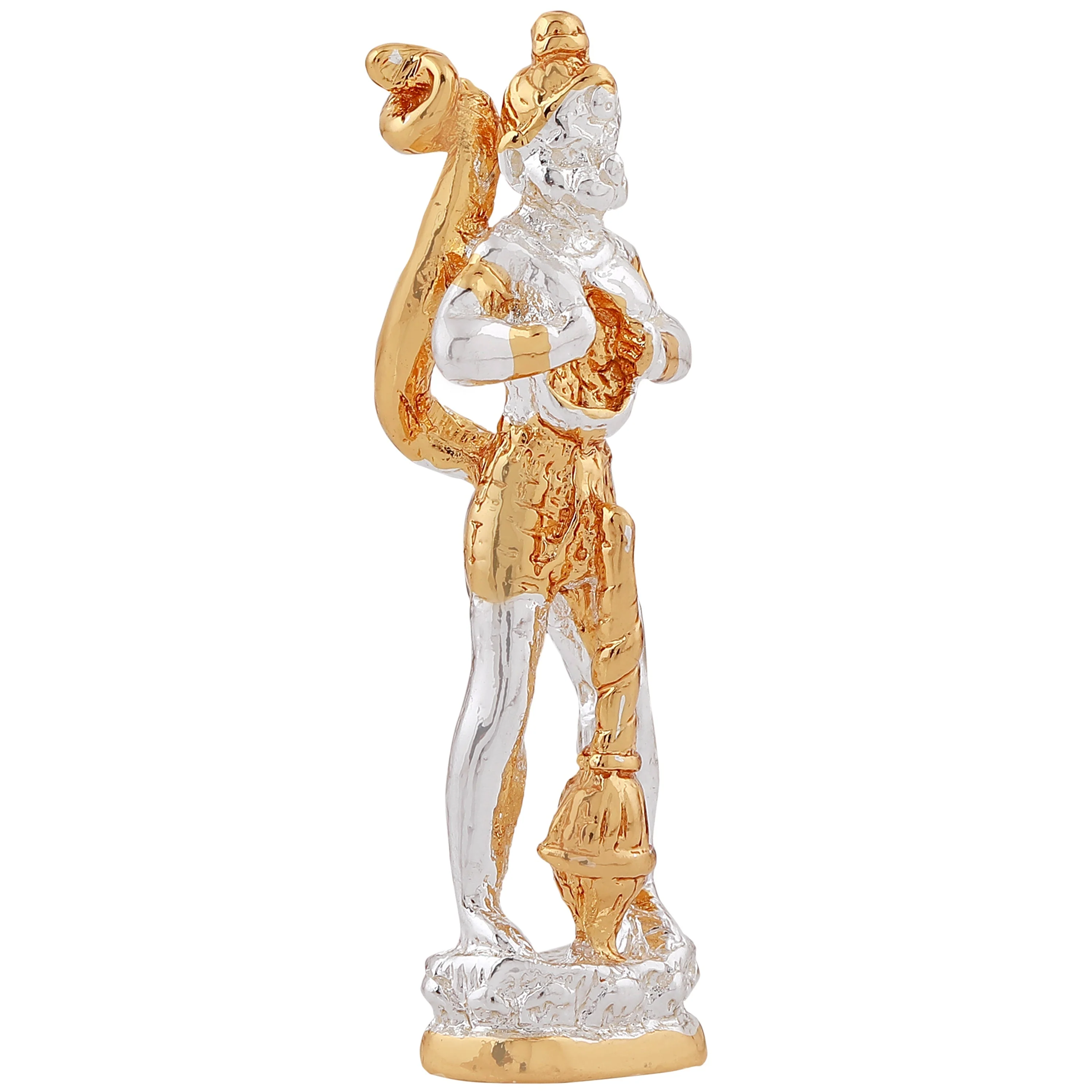 Estele Gold & Rhodium Plated Hanuman Idol - Image 5
