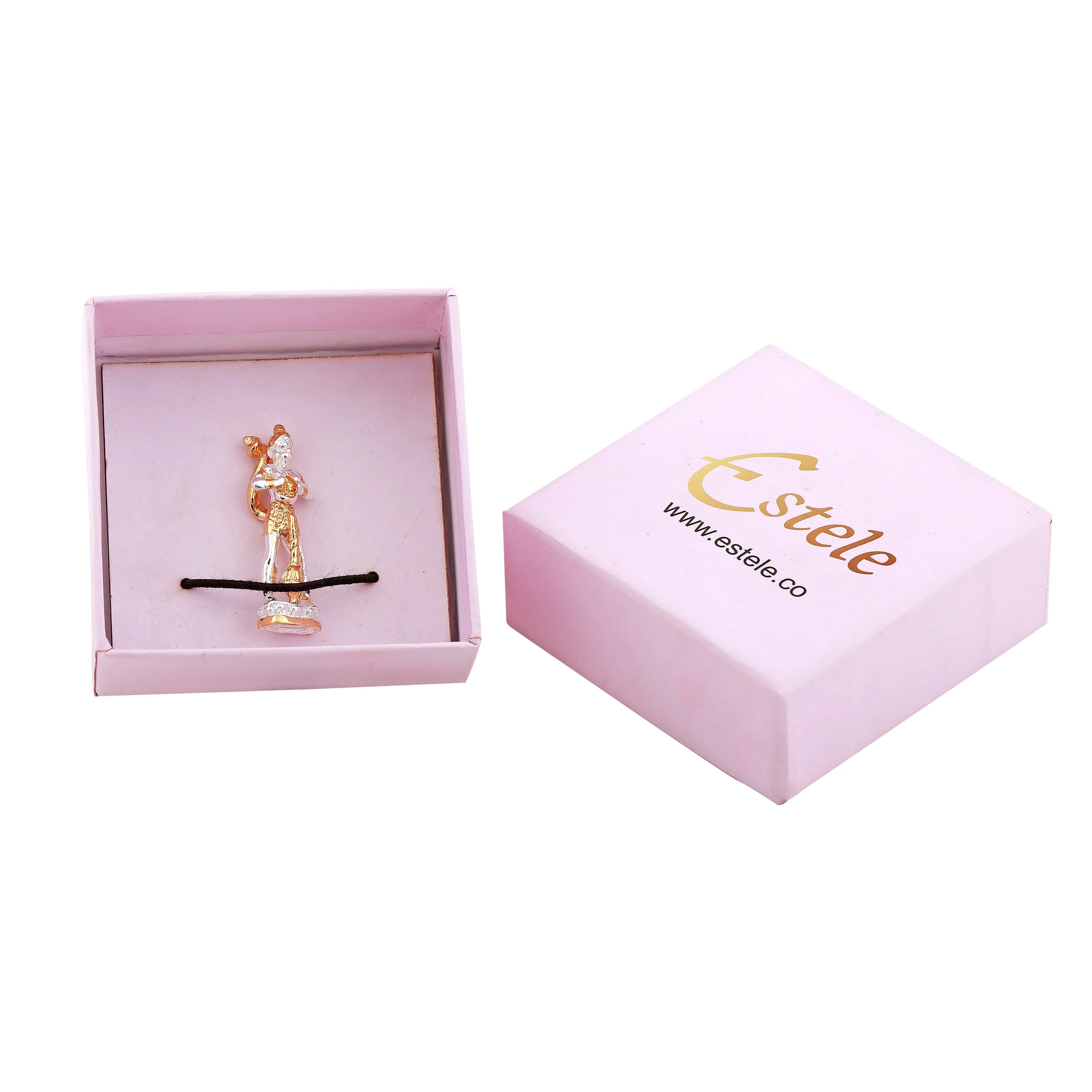 Estele Gold & Rhodium Plated Hanuman Idol - Image 7