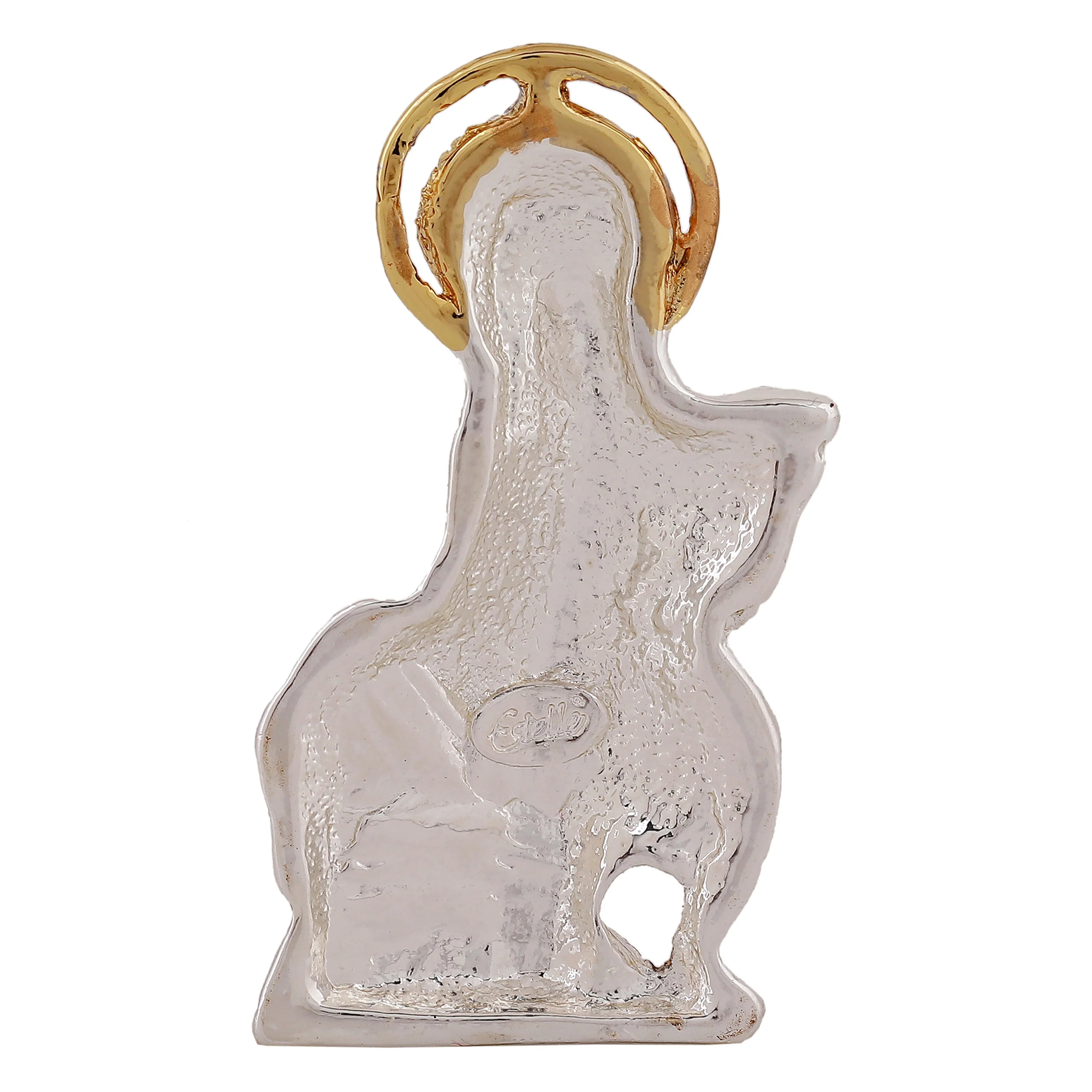 Estele Gold & Rhodium Plated Lord Krishna Idol - Image 5