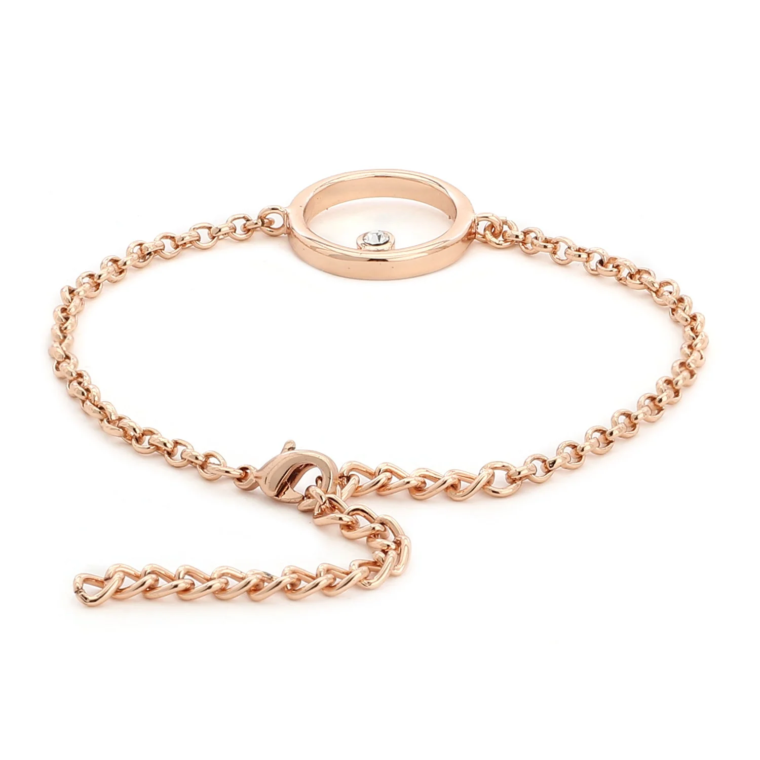 Estele Polaris Rose Gold Bracelet Using Austrian Crystals - Image 4