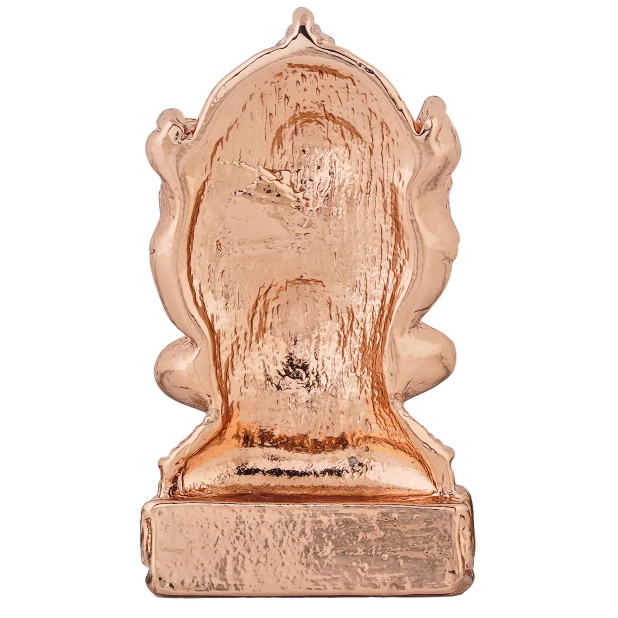 Estele Rose Gold Plated Lord Ganesha Idol - Image 5