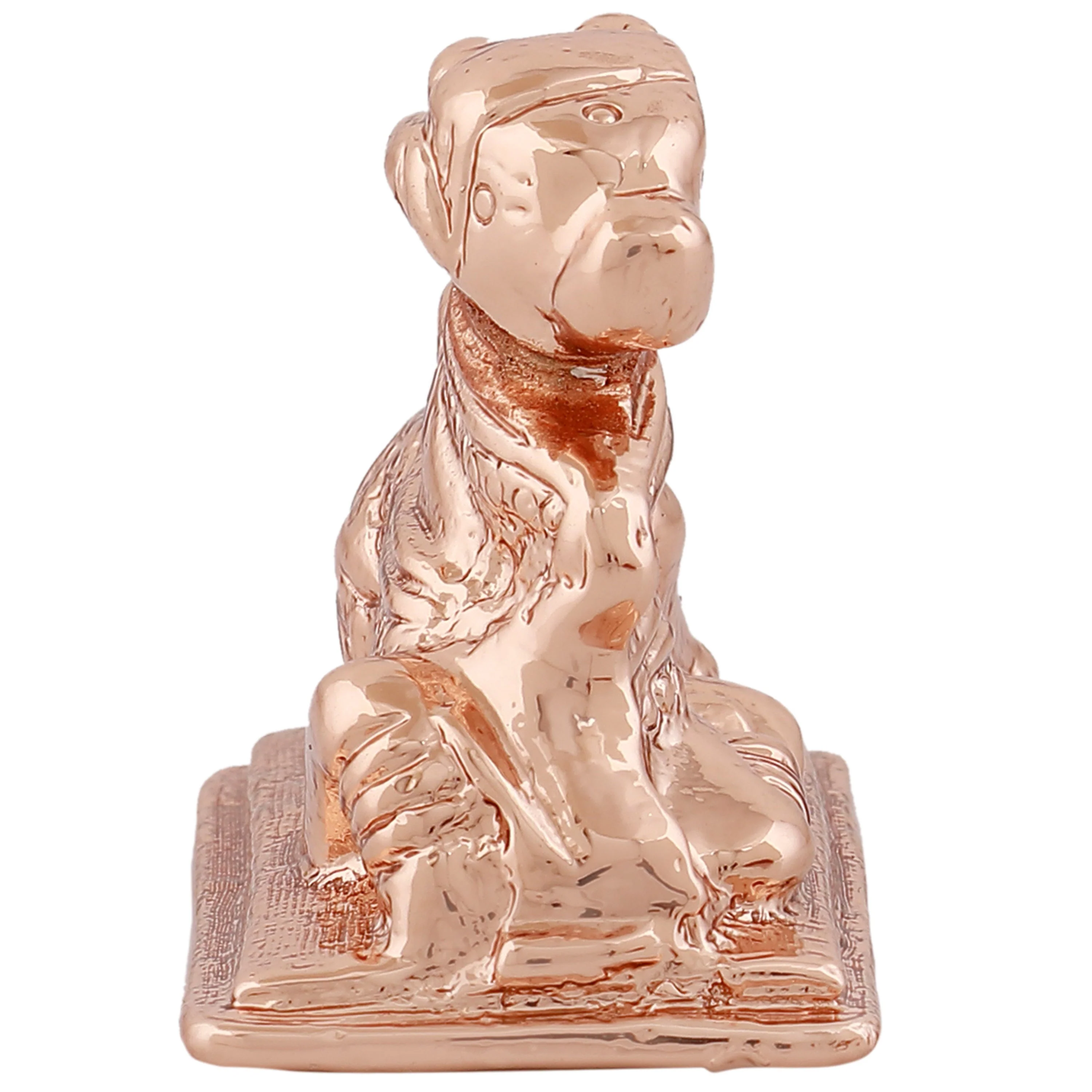Estele Rose Gold Plated Lord Nandiswara Idol - Image 3