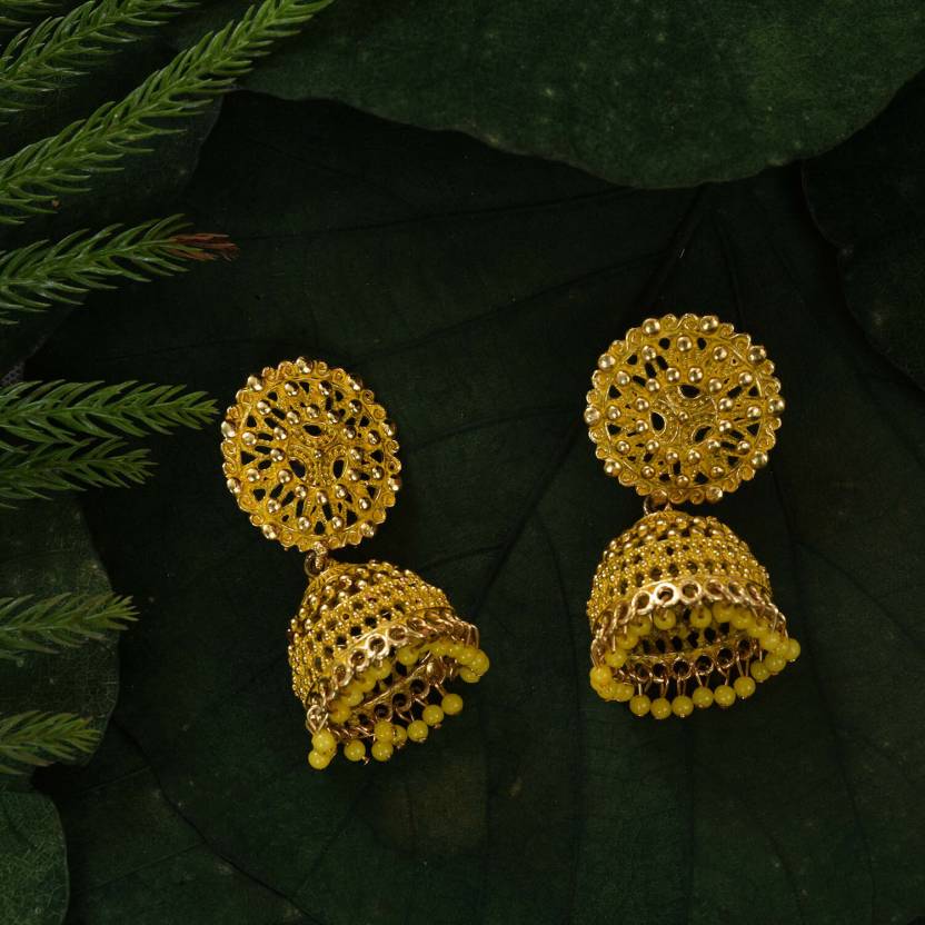 Ethnic Oxidised Jhumka Earrings For Women And Girls - Image 2