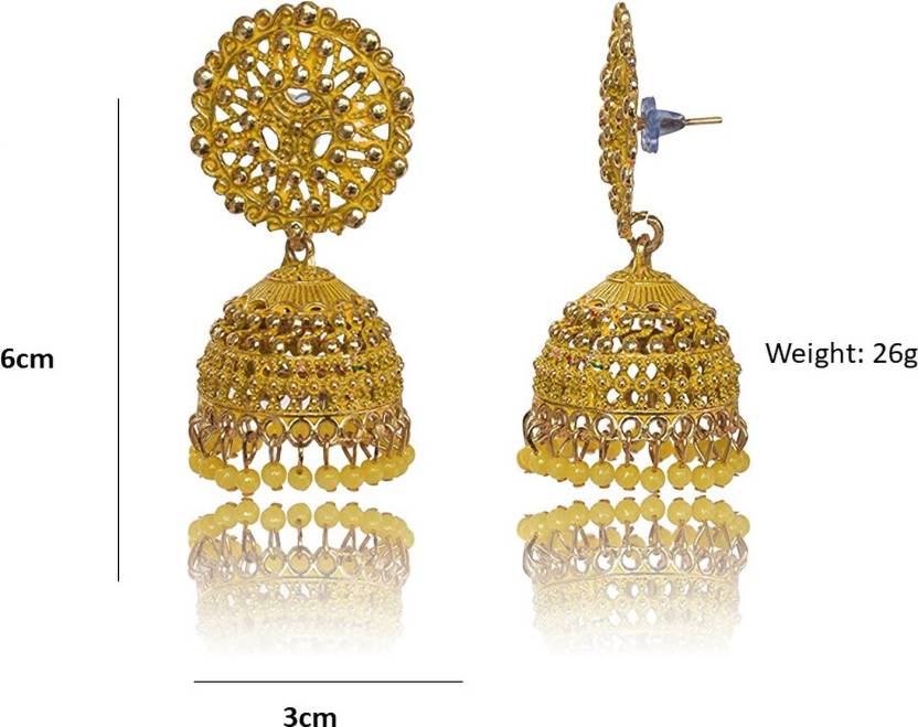 Ethnic Oxidised Jhumka Earrings For Women And Girls - Image 5
