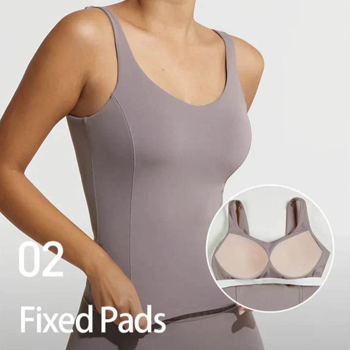 Eva ~ Tank Top with Built in Bra - Image 12
