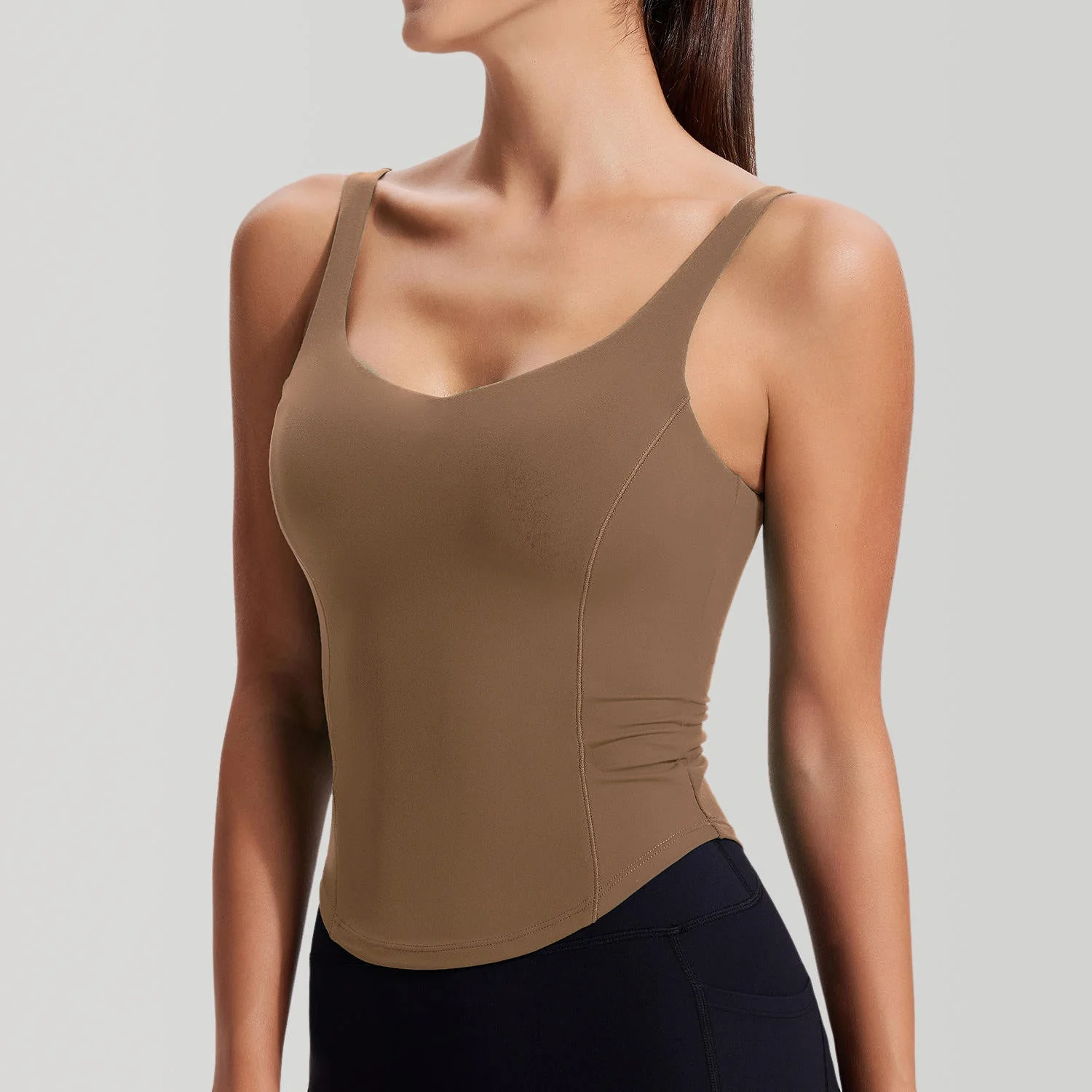 Eva ~ Tank Top with Built in Bra - Image 9