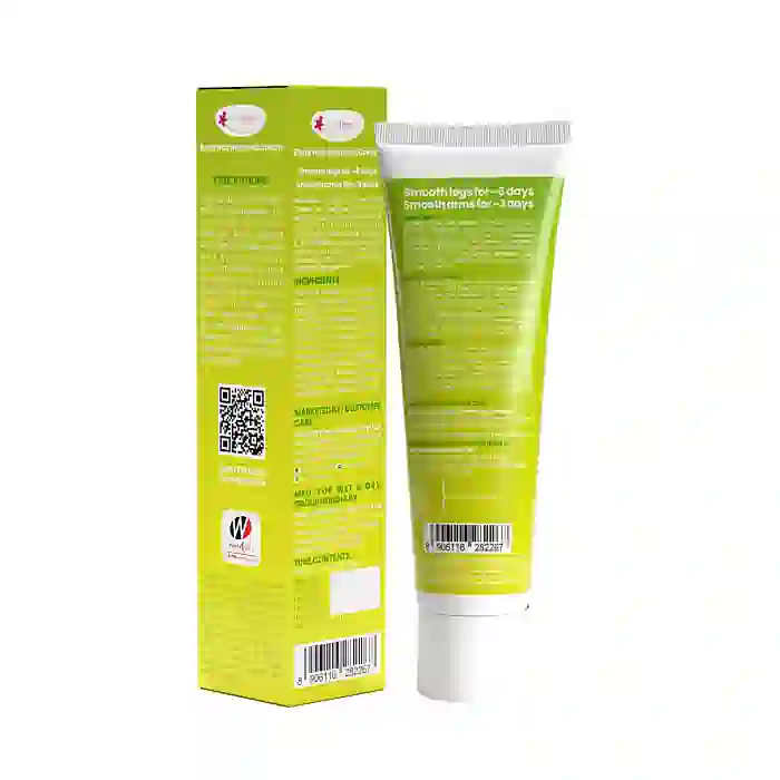 everteen Body Hair Remover Cream for Women enriched with Strawberry, Vitamin E, Almond Oil and Allantoin - 50g - Image 10