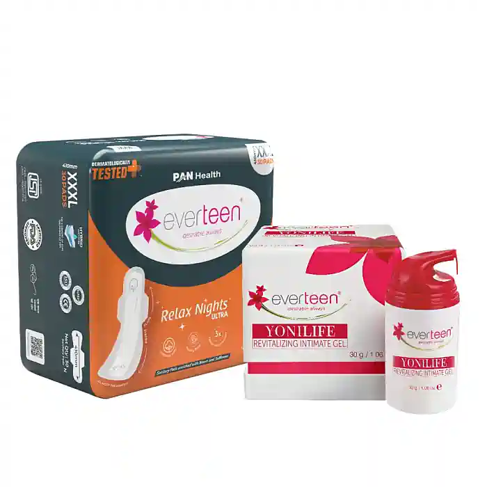 everteen Combo: Yonilife Intimate V Gel 30g and Sanitary Pads/ Period Panties - Image 14