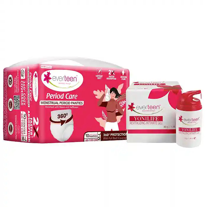 everteen Combo: Yonilife Intimate V Gel 30g and Sanitary Pads/ Period Panties - Image 19
