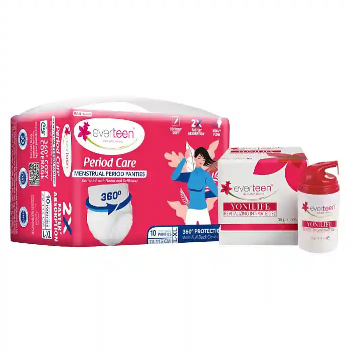 everteen Combo: Yonilife Intimate V Gel 30g and Sanitary Pads/ Period Panties - Image 27