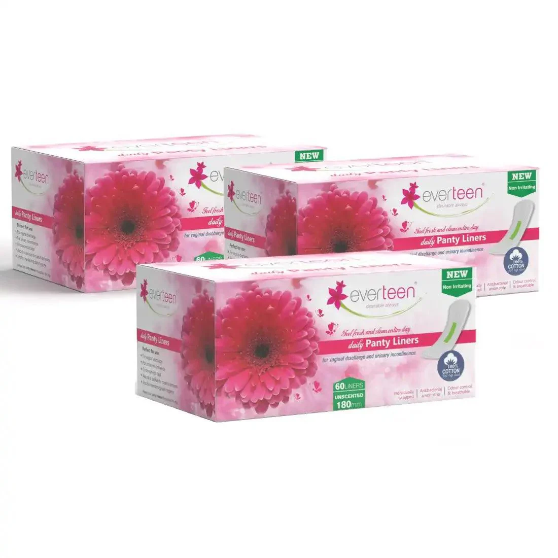 Everteen Daily Panty Liners For Vaginal Discharge And Urinary Incontinence In Women - Image 19