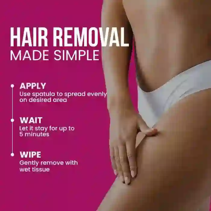 everteen Natural Bikini Line Hair Remover Cream 50g — Wholesale - Image 5