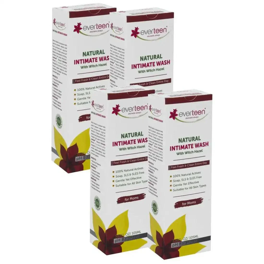 Everteen Witch Hazel Intimate Wash For Moms - Natural Feminine Hygiene - Image 5