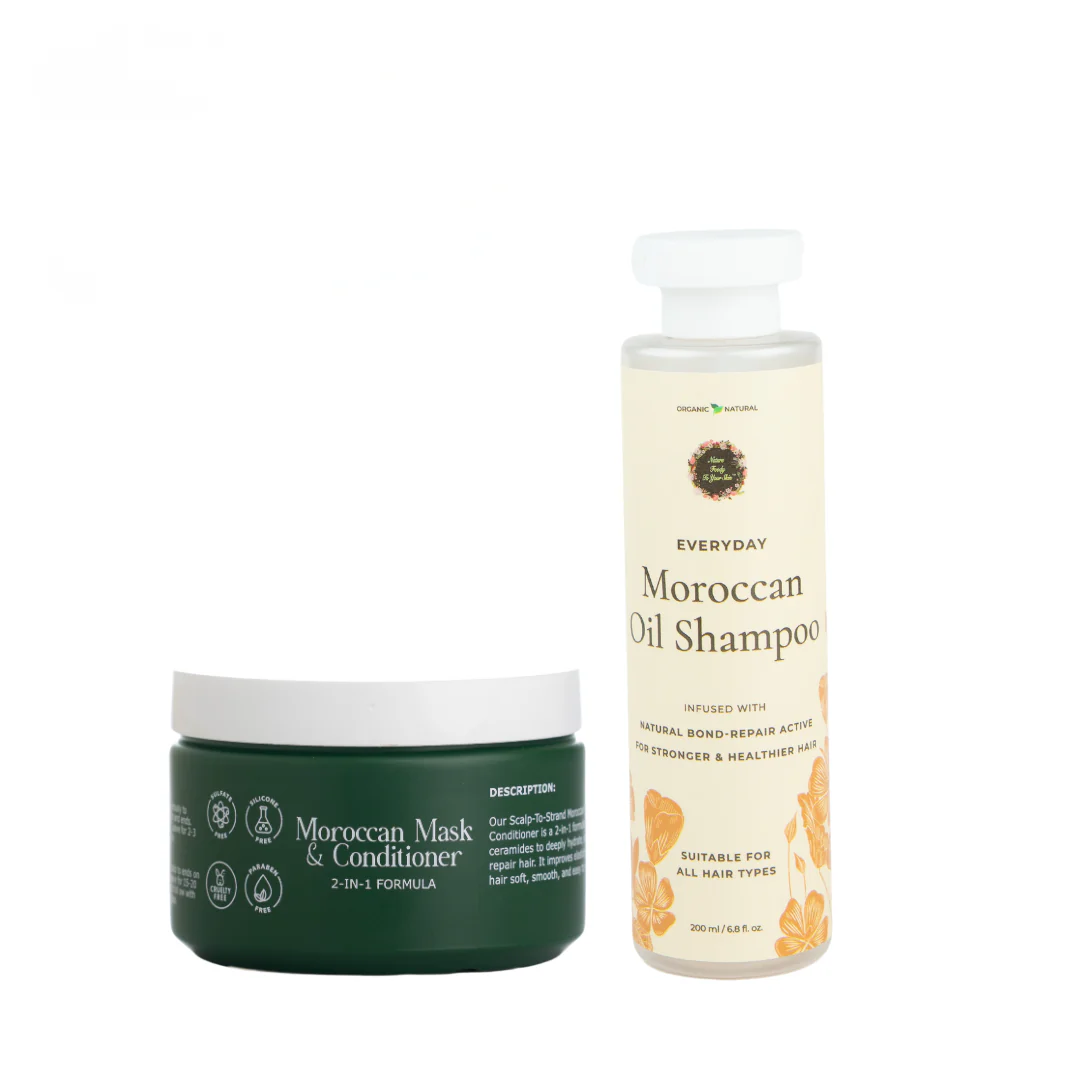 Everyday Moroccan Oil Shampoo & Conditioner Combo - Image 5