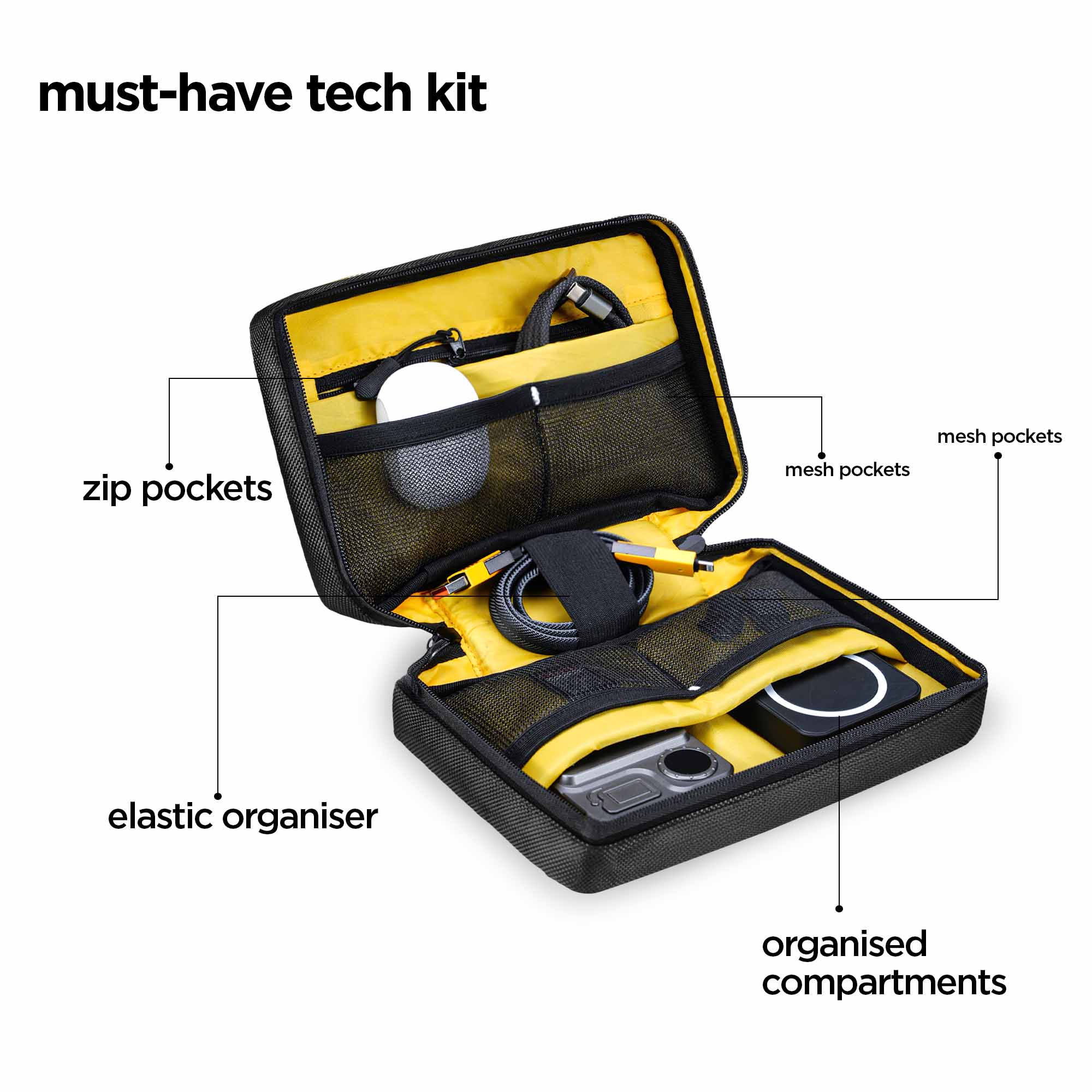 Everyday Tech Kit (Black) - Image 4