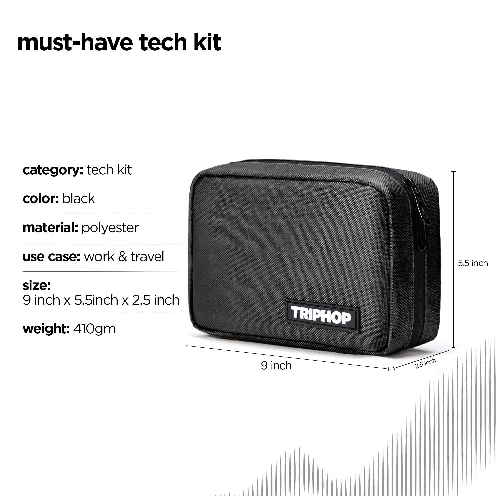 Everyday Tech Kit (Black) - Image 5