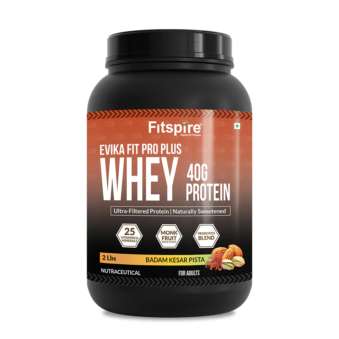 Evika Fit Pro Plus – Kesar Badam Pista 4 lb Combo (2 × 2 lb) with Shaker & Energy Bars - Image 6