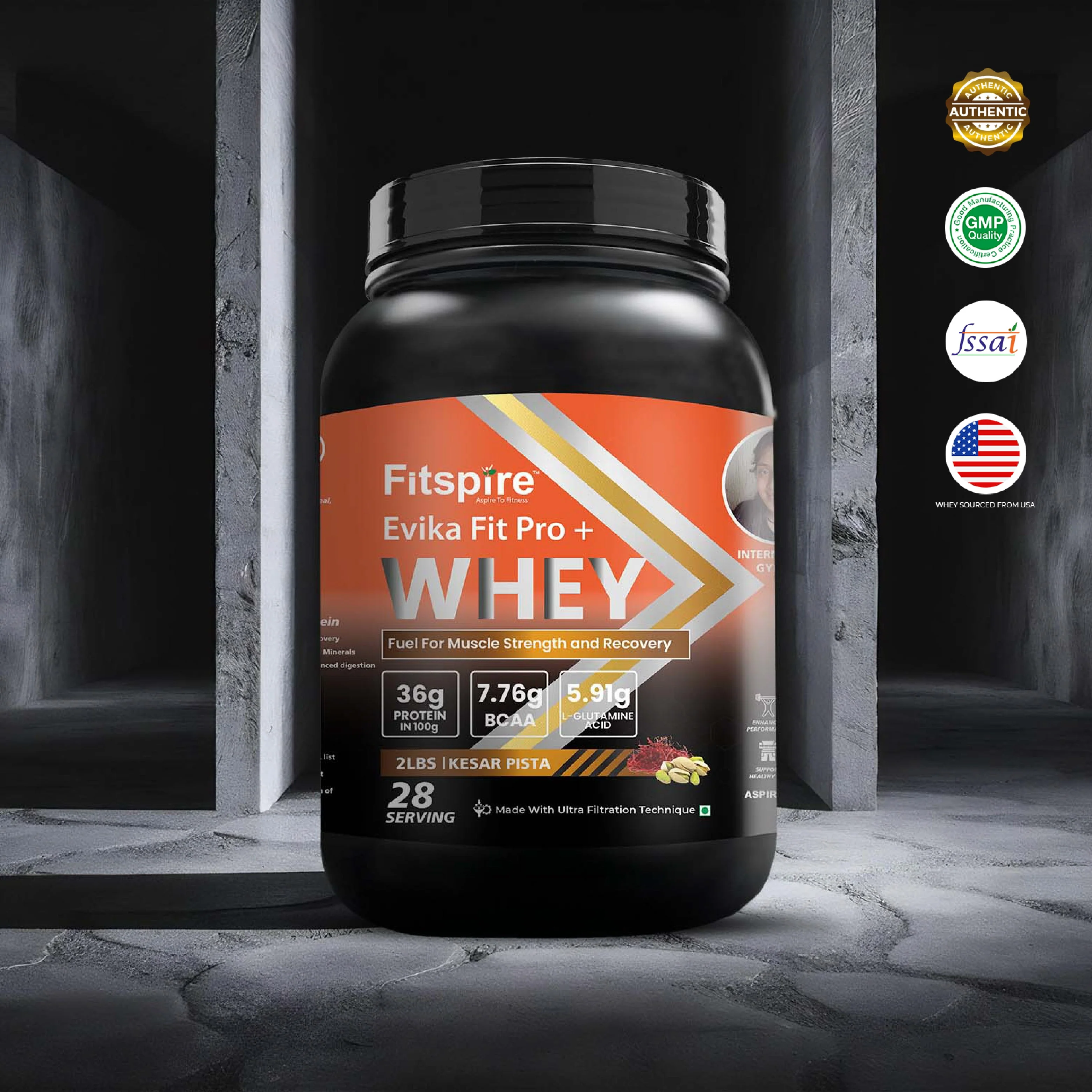 Evika Fit Super Pro Whey Combos With Shaker & 2 Energy Bars - Image 2