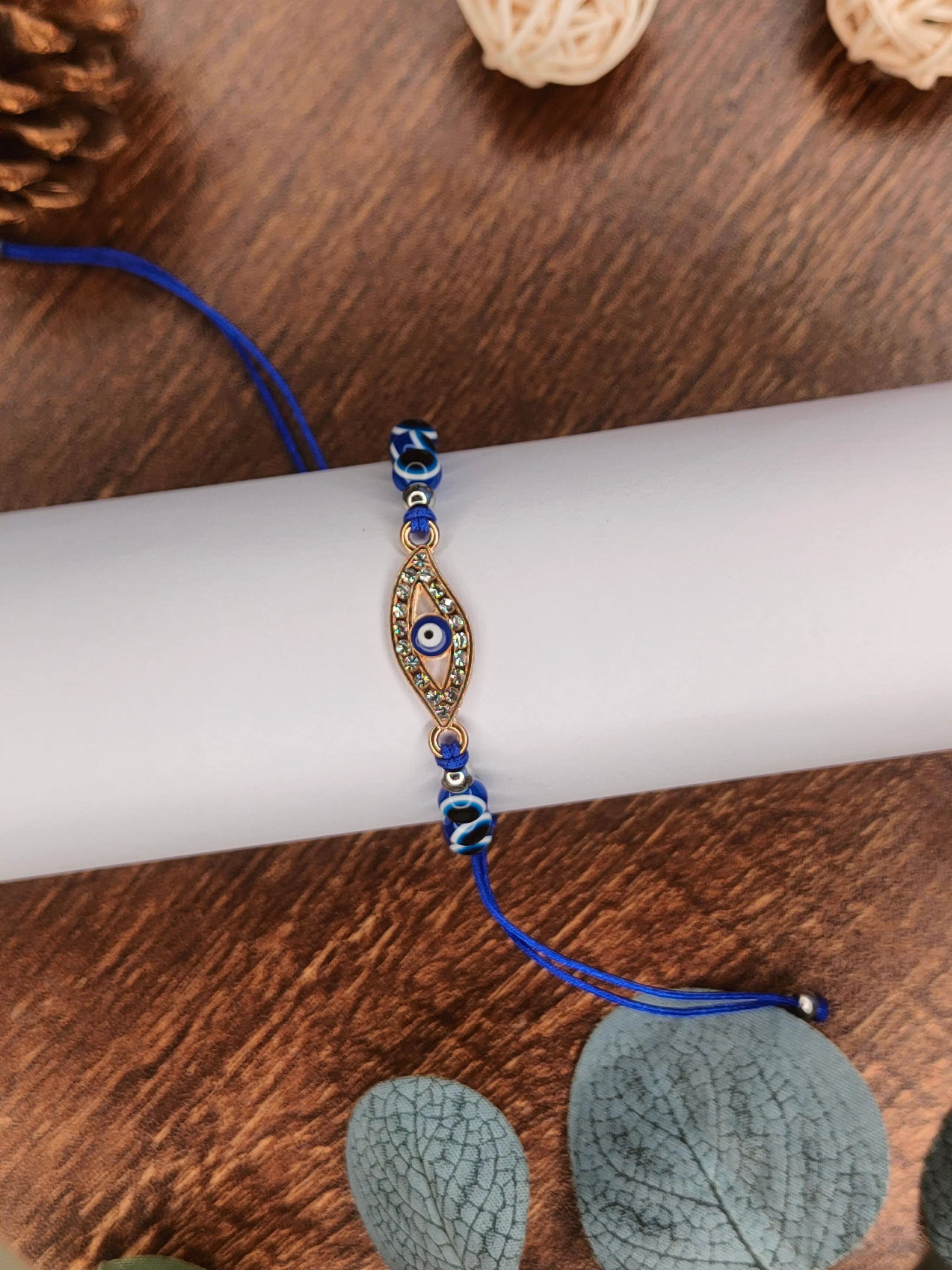Evil eye beads rakhi - Image 3
