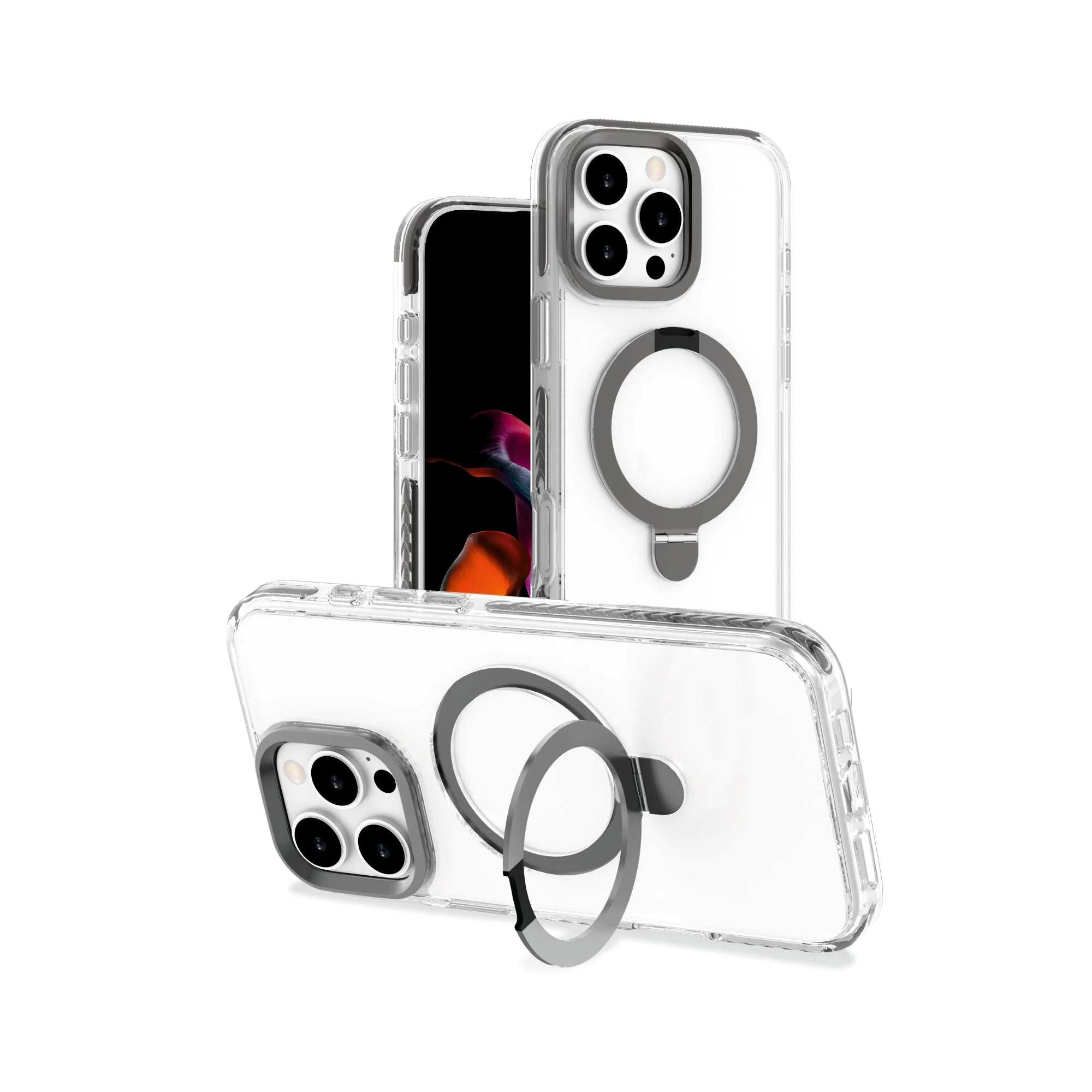 EVO SNAP Kickstand Mag-Safe Compatible Case for iPhone 16 Series - Image 9