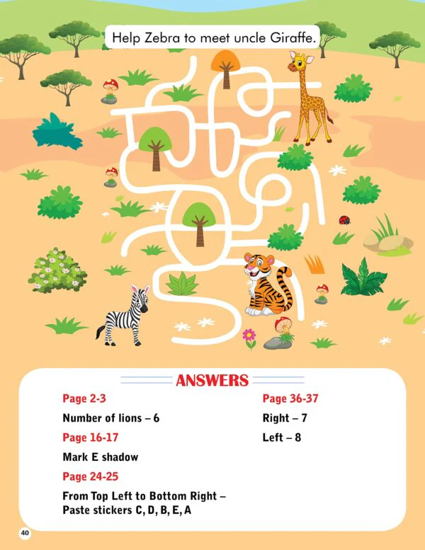 Explore the Jungle Activity Book with Stickers and 3D Models - Image 9