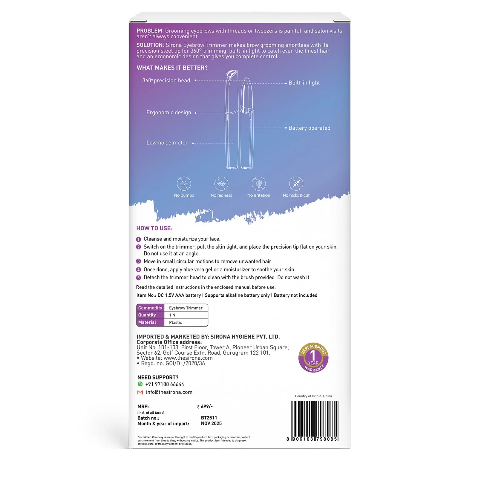 Eyebrow Trimmer for Women - Image 10