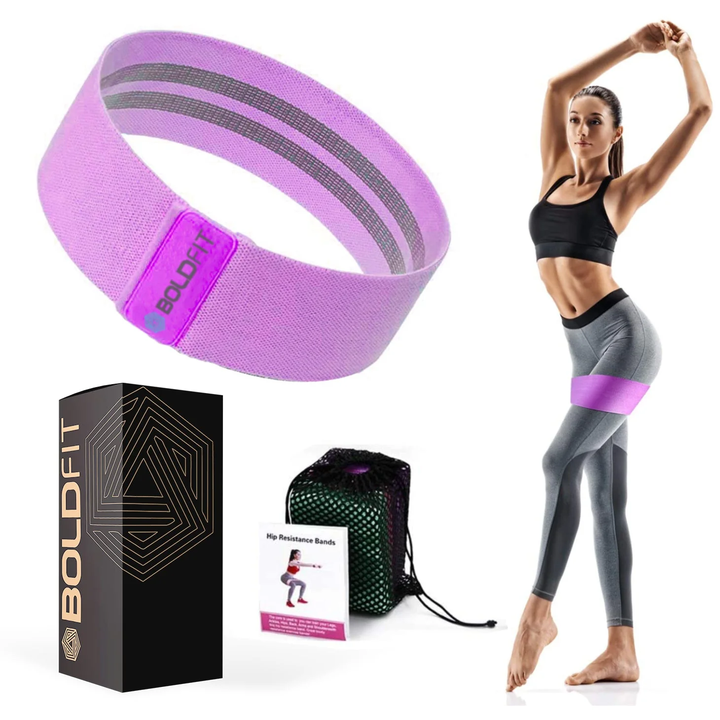 Fabric Resistance Hip Band - Image 9
