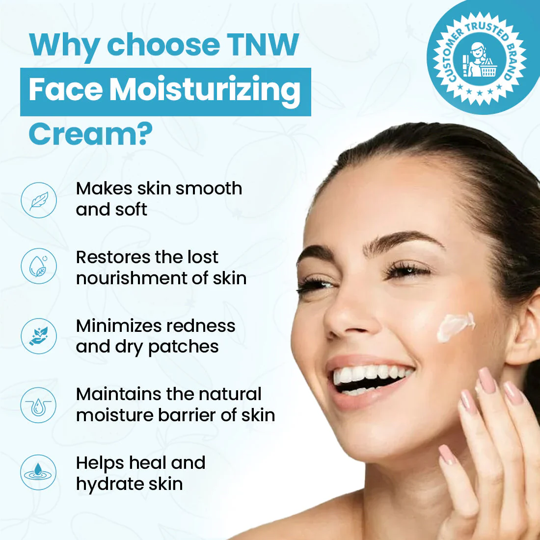 Face Moisturizing Cream for Dry to Combination Skin . - Image 3