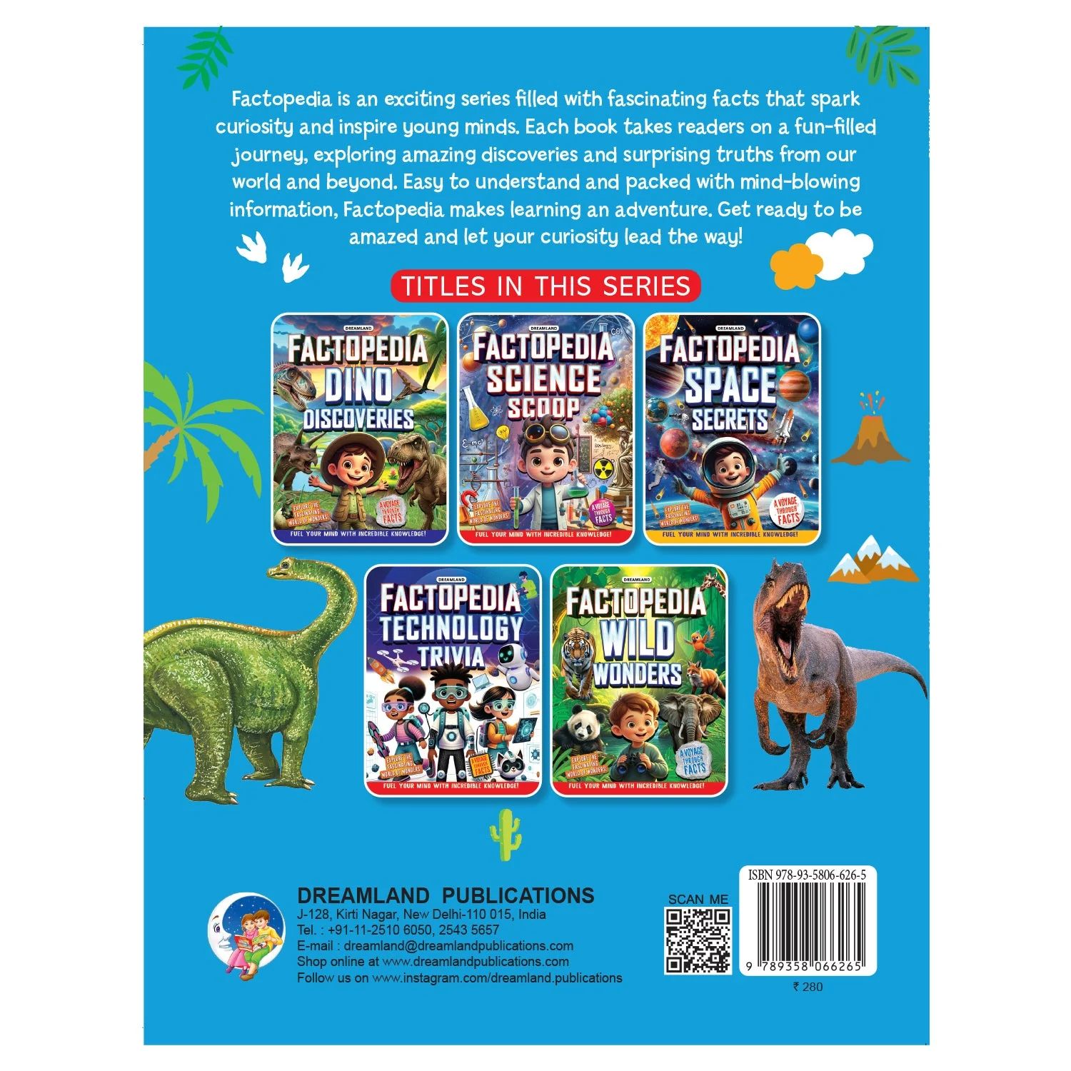 Factopedia: Dino Discovery – Fascinating Dinosaur Facts for Kids Age 6+ | Learn About Prehistoric Giants with Fun, Easy-to-Understand Info - Image 2