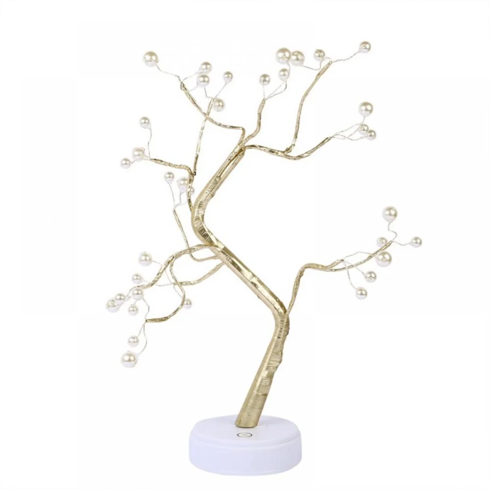 FairyTree: Cozy LED Pearl Tree Lamp with 36 Twinkling Fairy Lights for Bedroom, Wedding & Home Décor - Image 13