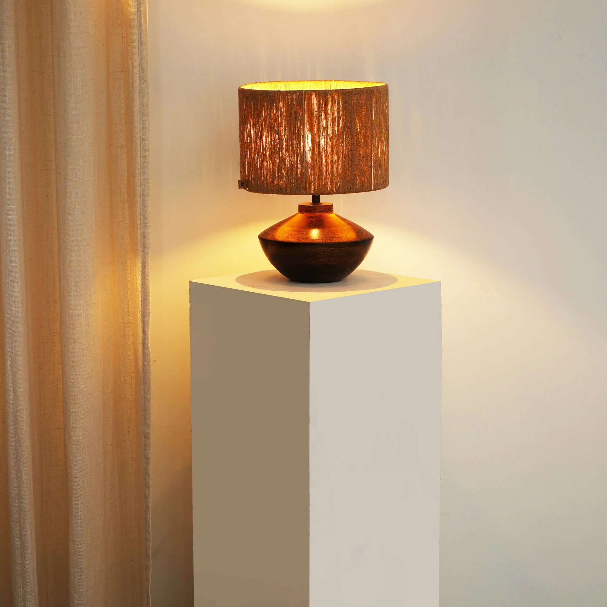 Faith Jute Table Lamp - Image 2
