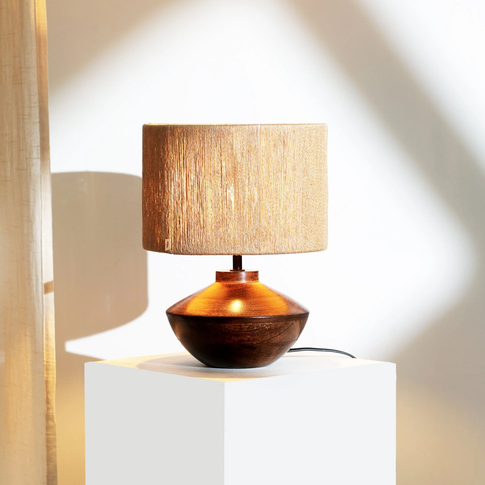 Faith Jute Table Lamp - Image 3