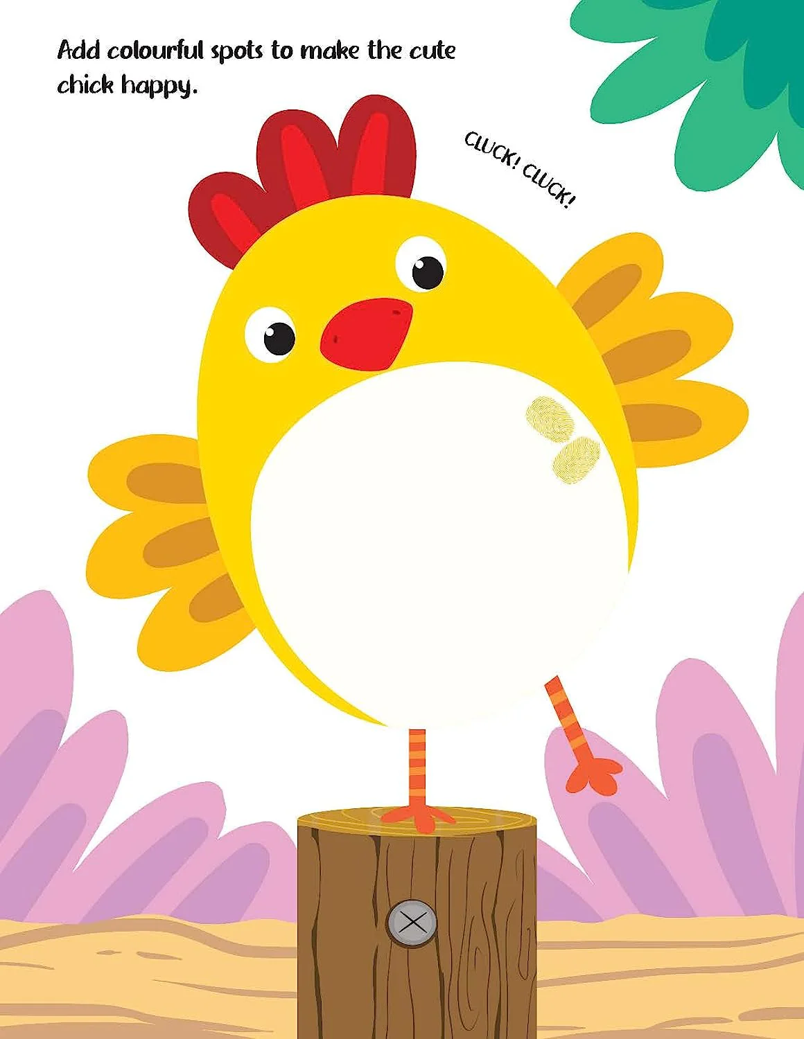 Farm Fingerprint Art Activity Book for Children Age 4 - 9 years with Thumbprint Gadget | Colouring Book for Kids - Image 8