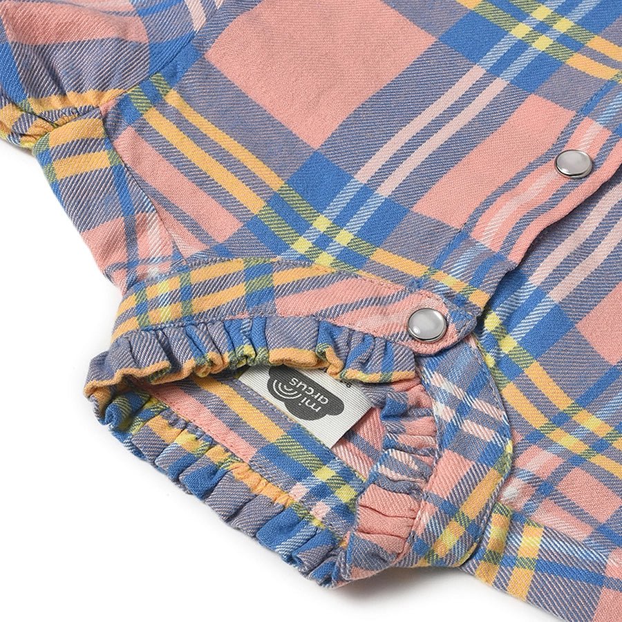 Farm Friends Candlelight Flannel Baby Shirt For Girls - Image 6