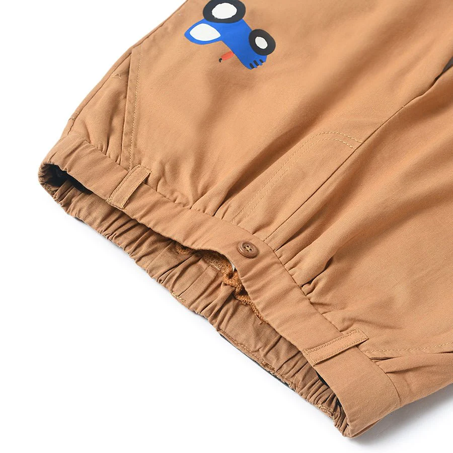 Farm Friends Colorblock Baby Trouser For Boys - Image 5