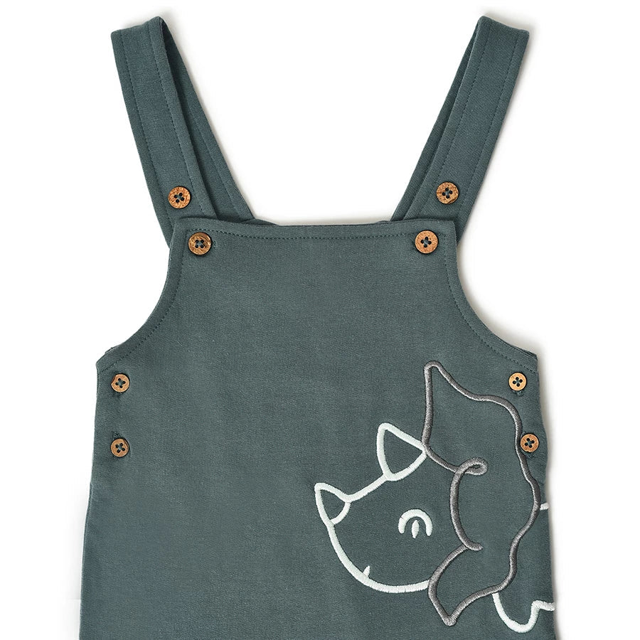 Farm Friends Kids Dungaree Set And Baby T-Shirt Set - Image 6