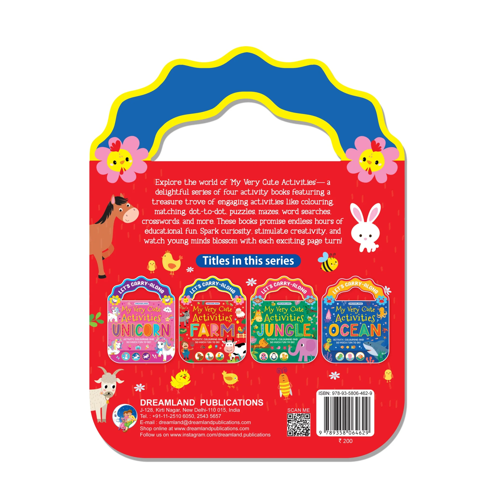 Farm- Let's Carry-Along Activity, Colouring Book for Kids Age 3 -8 years (My Very Cute Activities Series) - Image 6