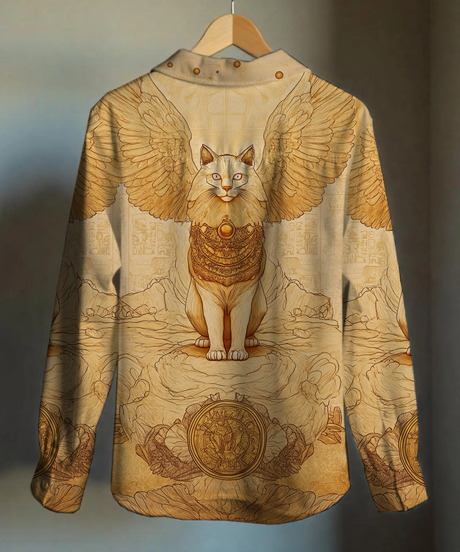 Feline - Cotton Printed shirt #3 - Image 2