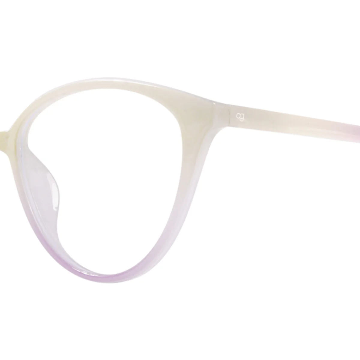 Feline Vision Cateye Blue Screen Glasses - Image 2