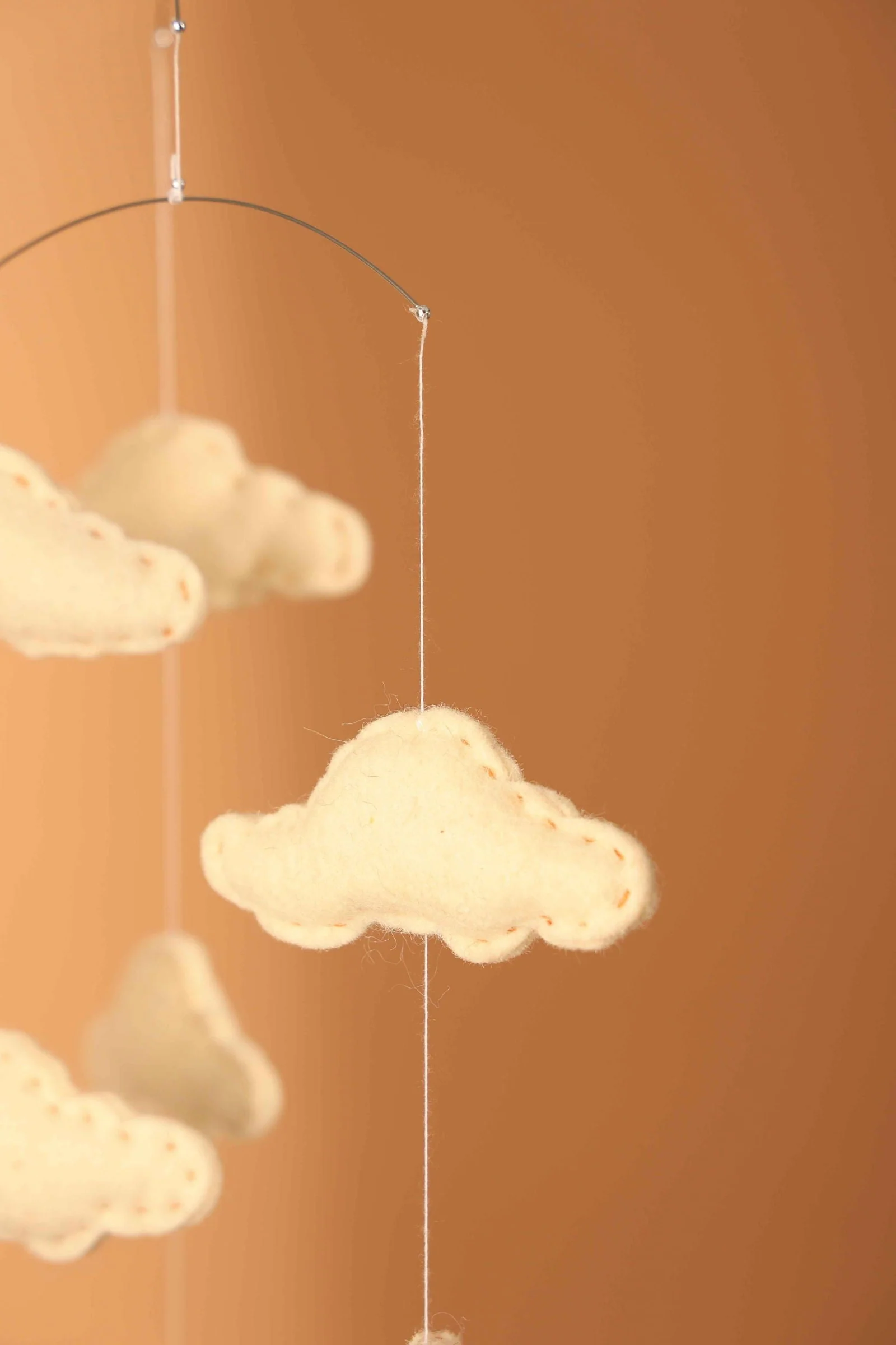 Felt Ornaments - Hanging Mobile (Cloud) - Image 2