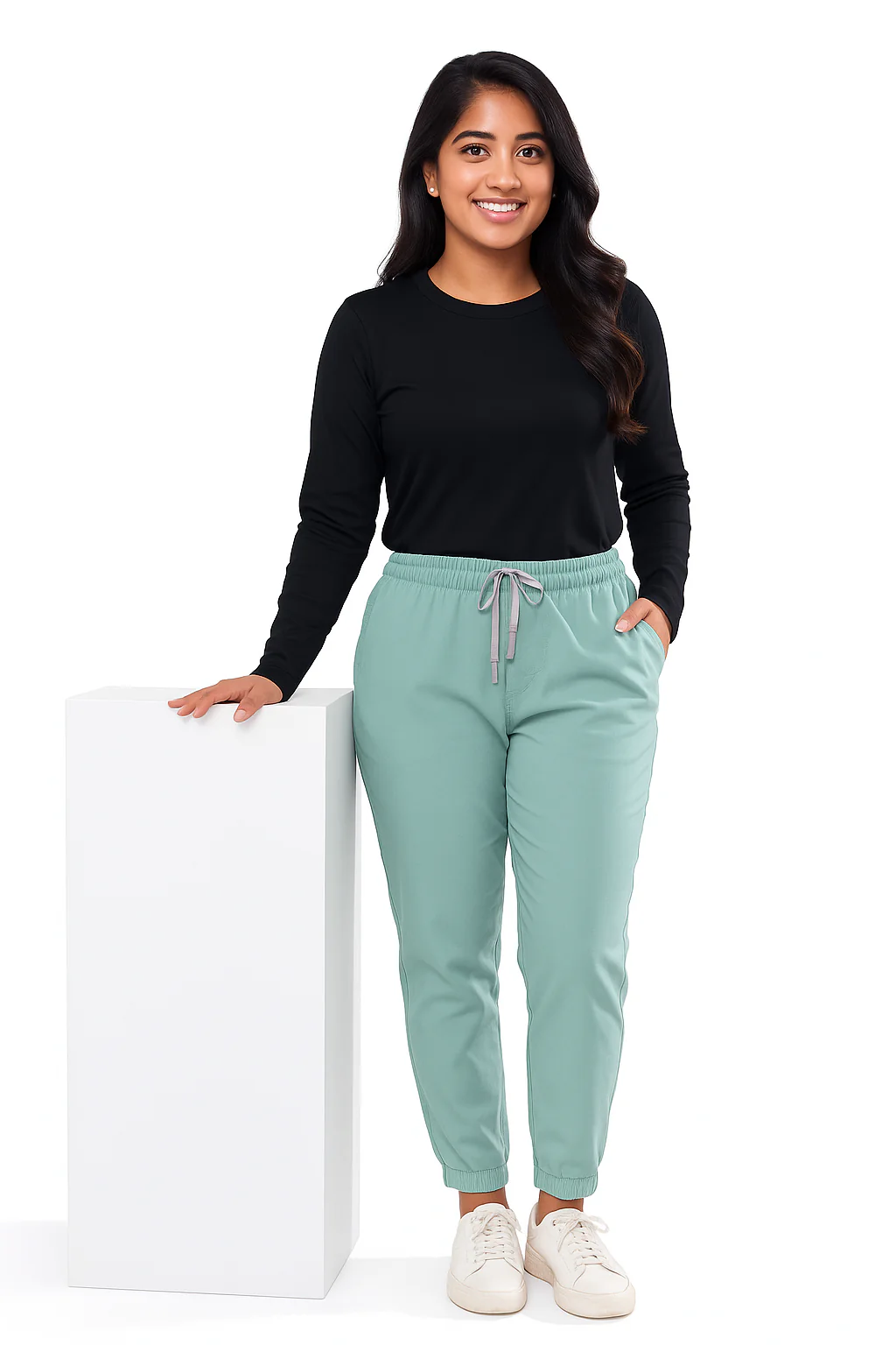 Female Underscrubs Full Sleeve - Balck - Image 11