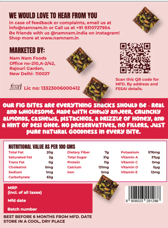 Figgy Bites – Real Figs, Nuts & a Touch of Ghee in Every Bite - Image 6