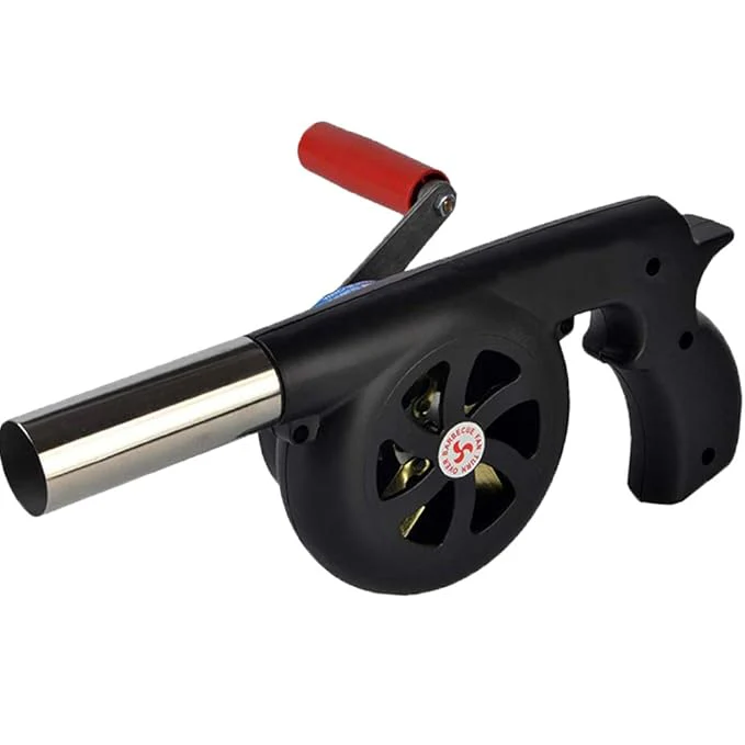 FireStarter: Portable Hand Crank BBQ Air Blower for Quick Fire Starting & Outdoor Grilling - Image 11