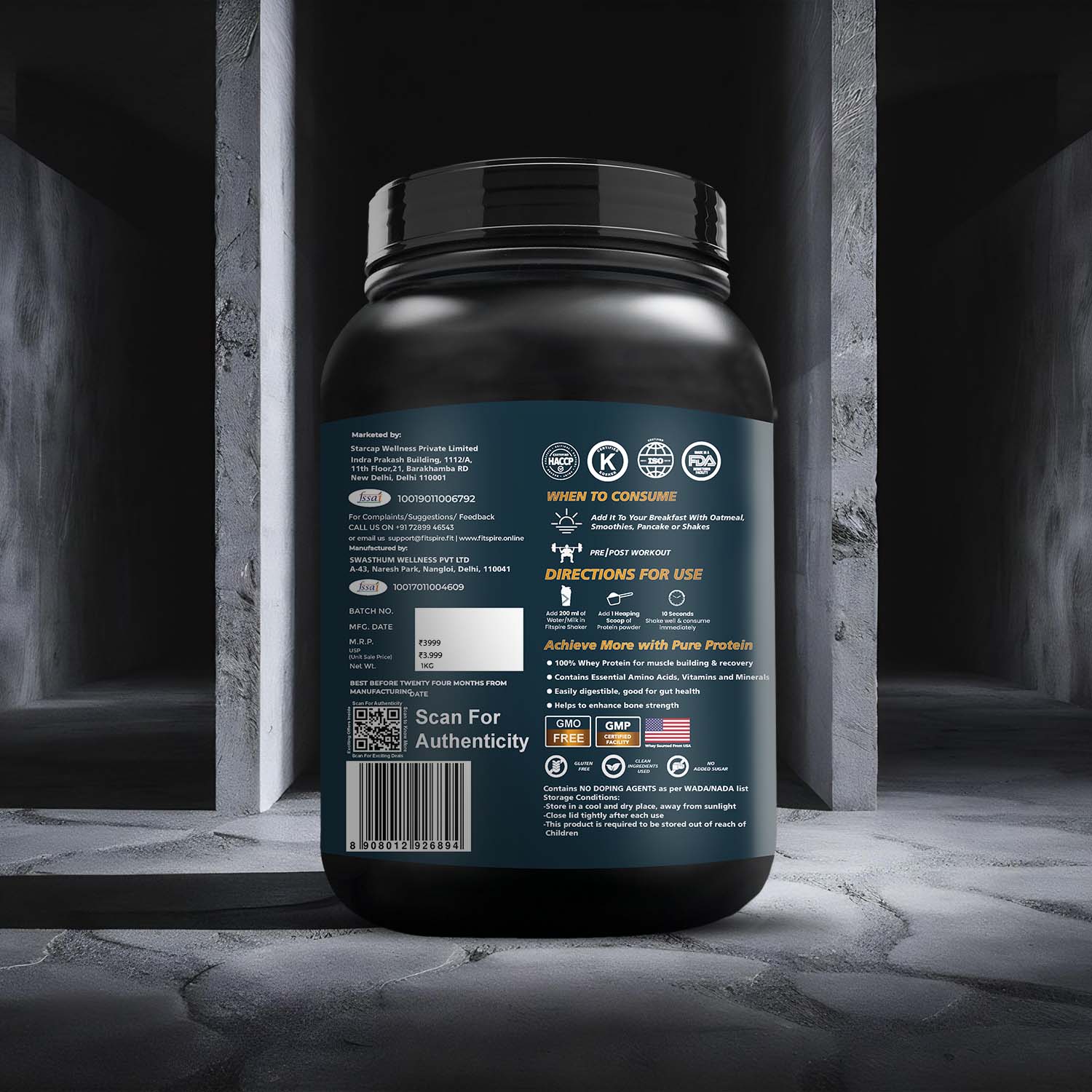 Fit Super & Super Pro Whey Protein Combos (Pack Of 2) - Image 6