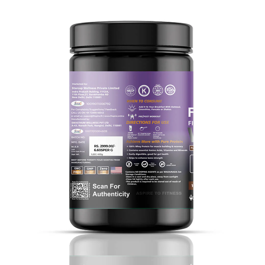 Fit Whey Protein (1LBS) - Image 2