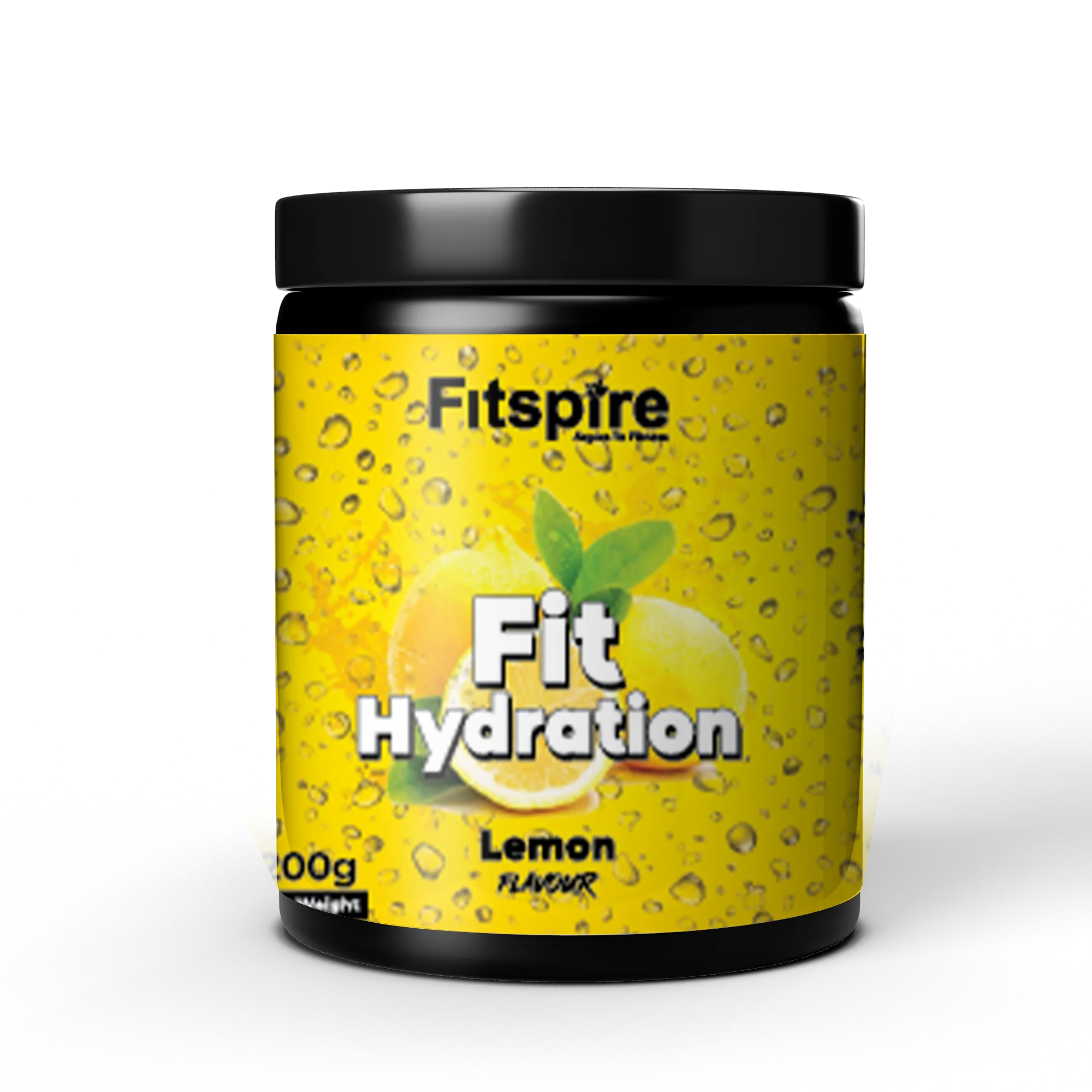 Fitspire Fit Hydration Lemon Drink Powder | Electrolyte Hydration Mix | Energy & Recovery Drink | 200g